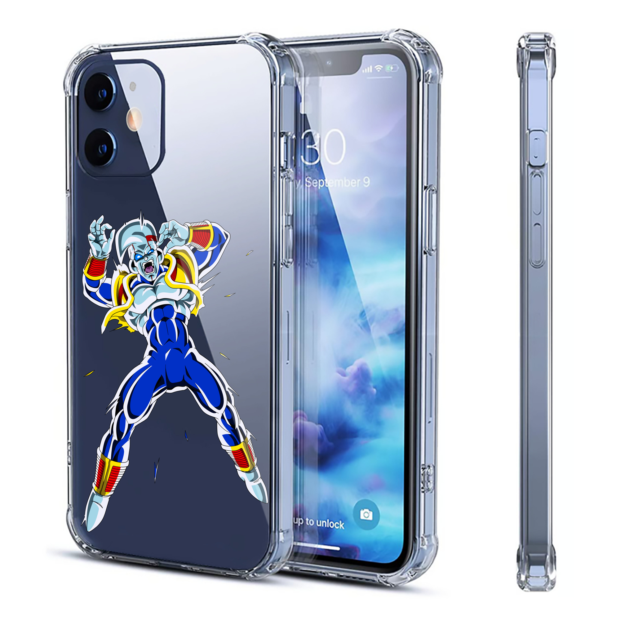 （画像用） ドラゴンボール DRAGON BALL 【iPhone 12シリーズ対応】透明スマホケース（クリアソフトケース）